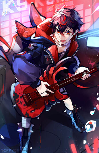 K9kuro Guitar hero